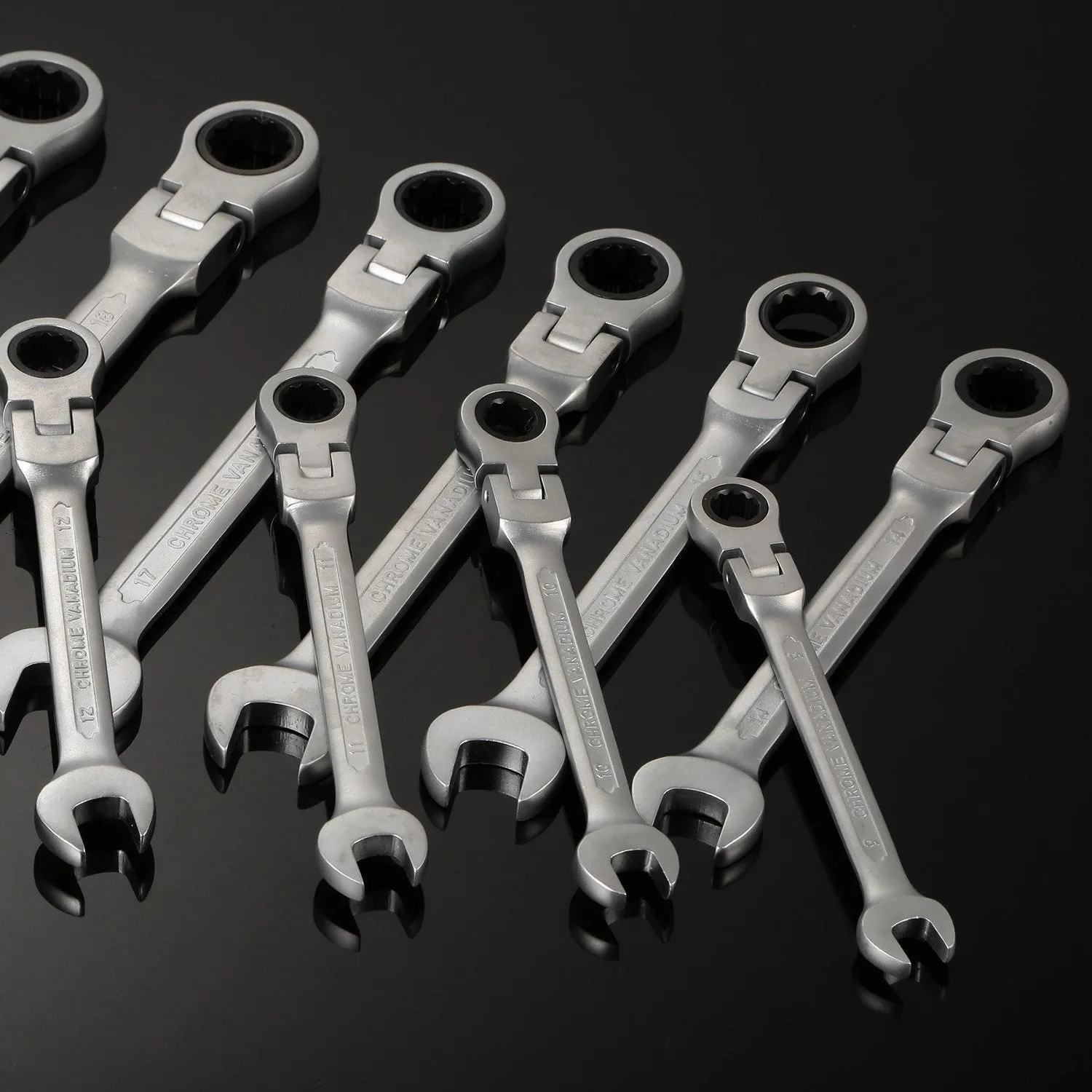 12-Piece Set: 8-19mm Metric Combination Wrench