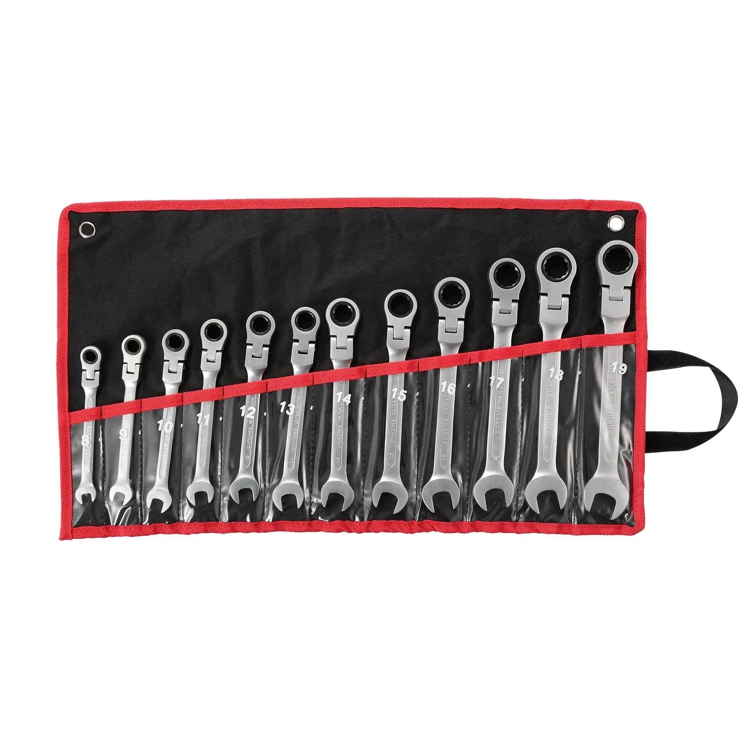 12-Piece Set: 8-19mm Metric Combination Wrench