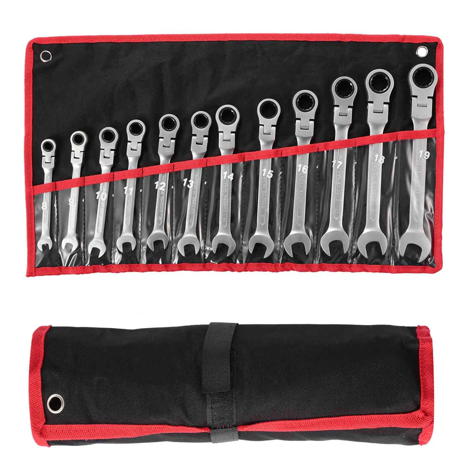 12-Piece Set: 8-19mm Metric Combination Wrench
