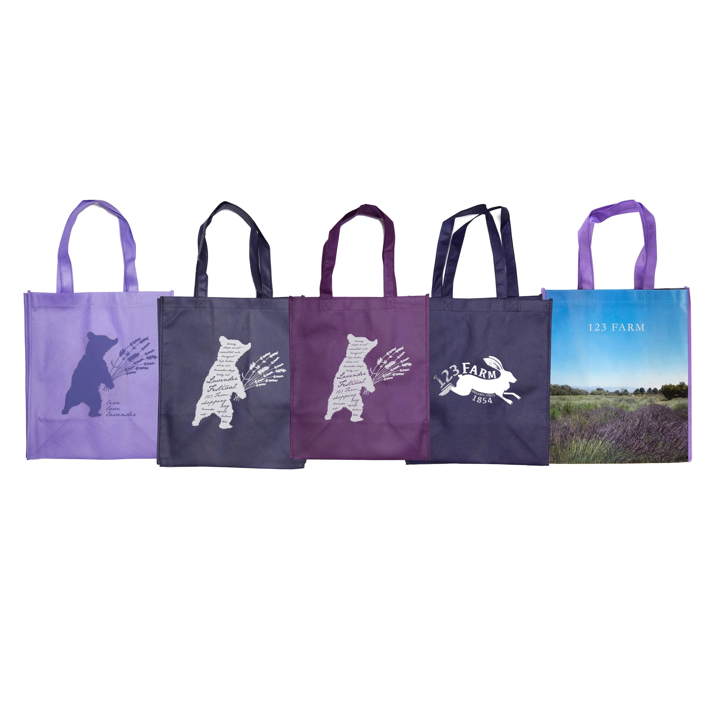 123 Farm Reusable Shoppers Tote