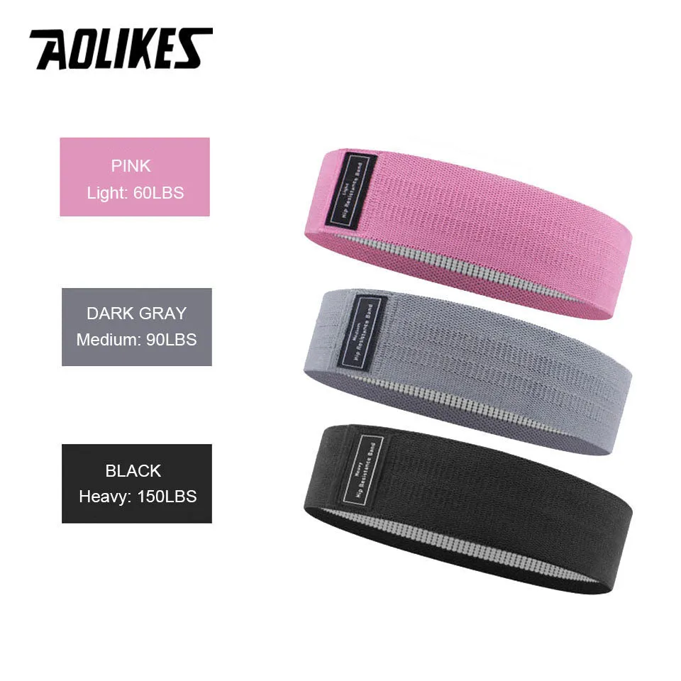 3PCS/Lot Fitness Rubber Bands Resistance Expander Rubber Elastic Bands For Fitness and Training