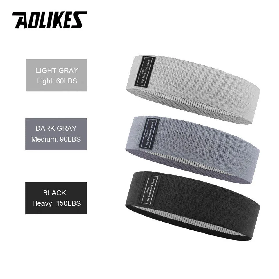 3PCS/Lot Fitness Rubber Bands Resistance Expander Rubber Elastic Bands For Fitness and Training