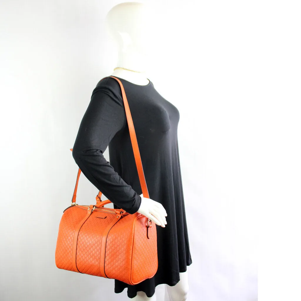 449646 Boston W/Strap Guccissima