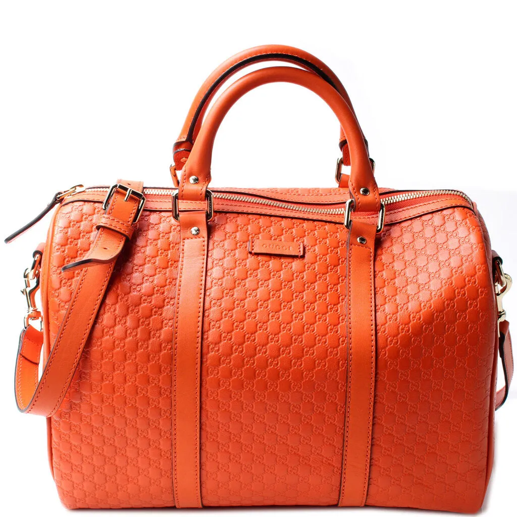 449646 Boston W/Strap Guccissima