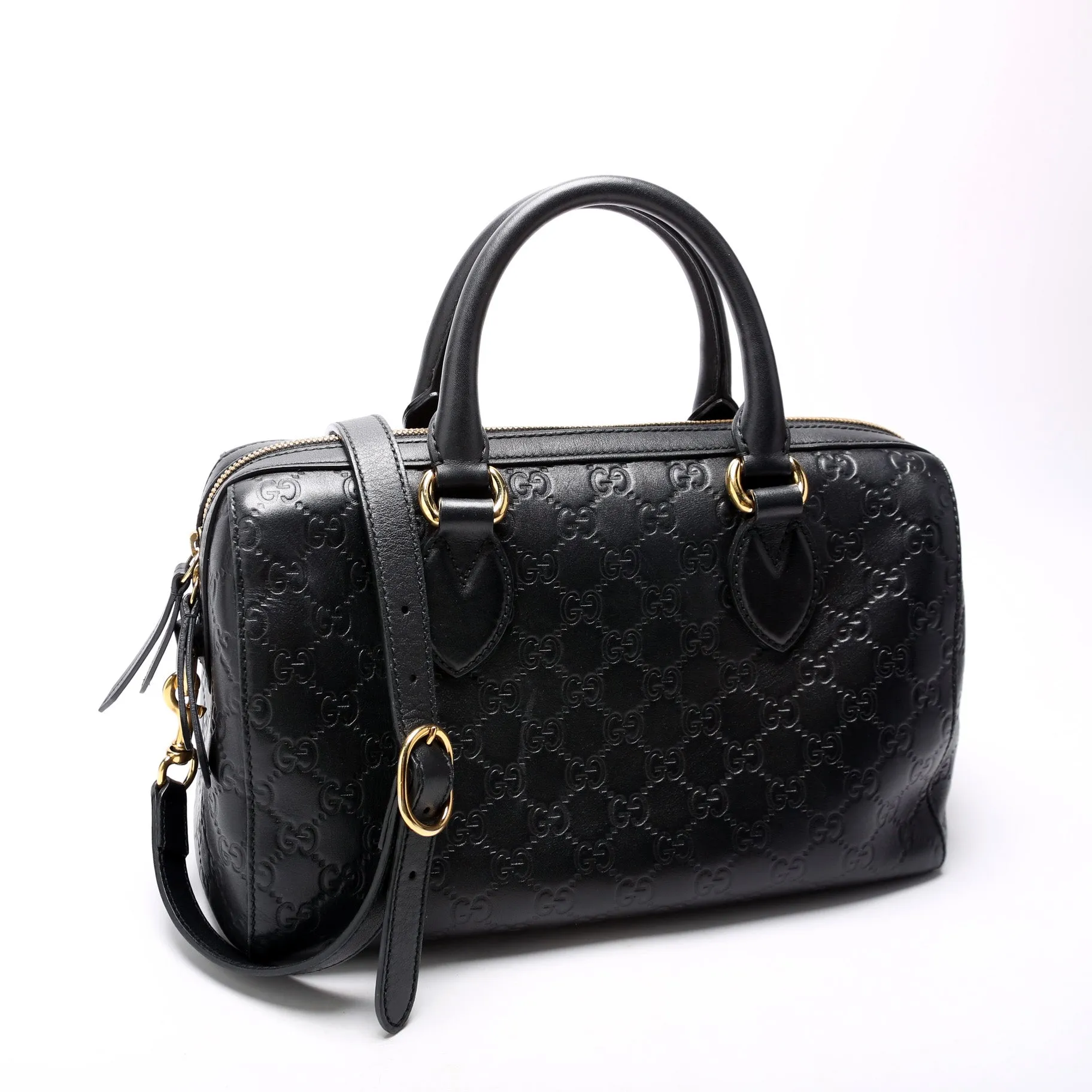 453573 Guccissma Boston Black