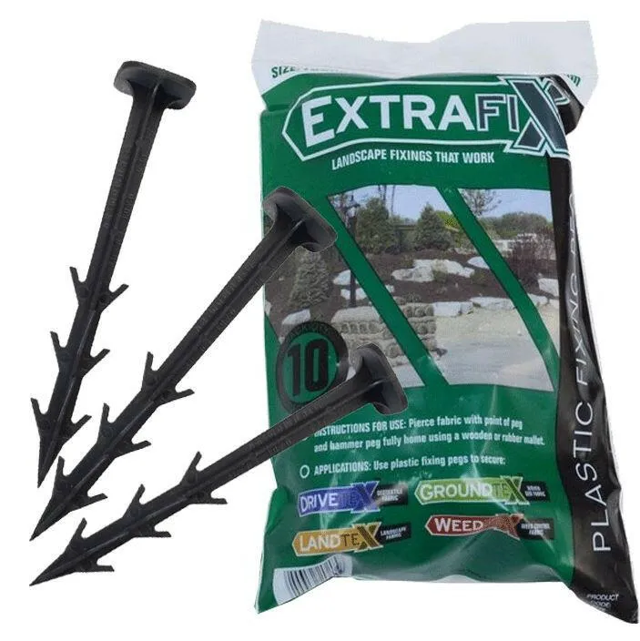 Add-on Extra Fix Plastic Fixing Pegs - pack of 10