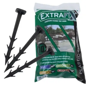 Add-on Extra Fix Plastic Fixing Pegs - pack of 10