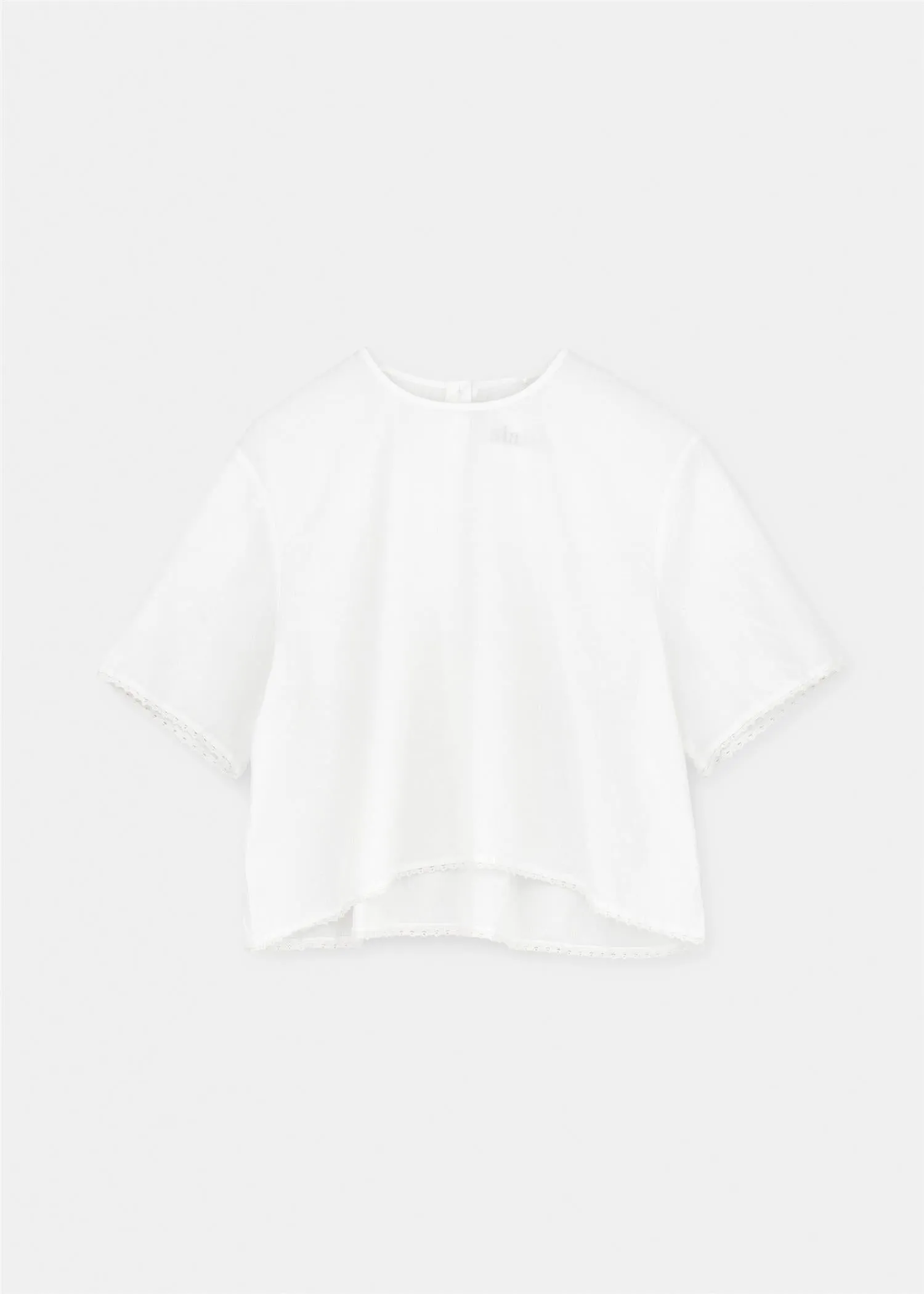 AIAYU - Myra Blouse Diamond - White