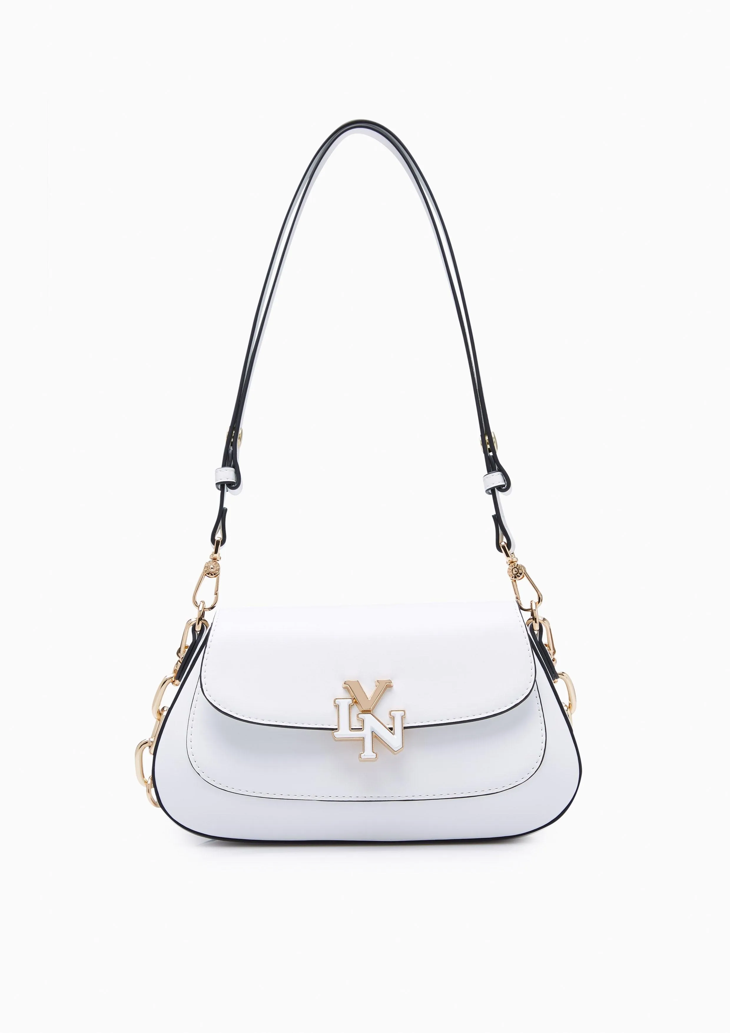 Alena Shoulder Bag S White