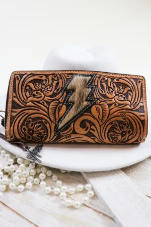 Angel Ranch Morgan Collection Tan Wallet