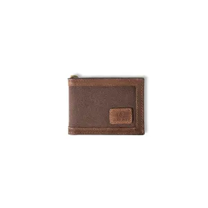 Ariat Logo Brown Money Clip