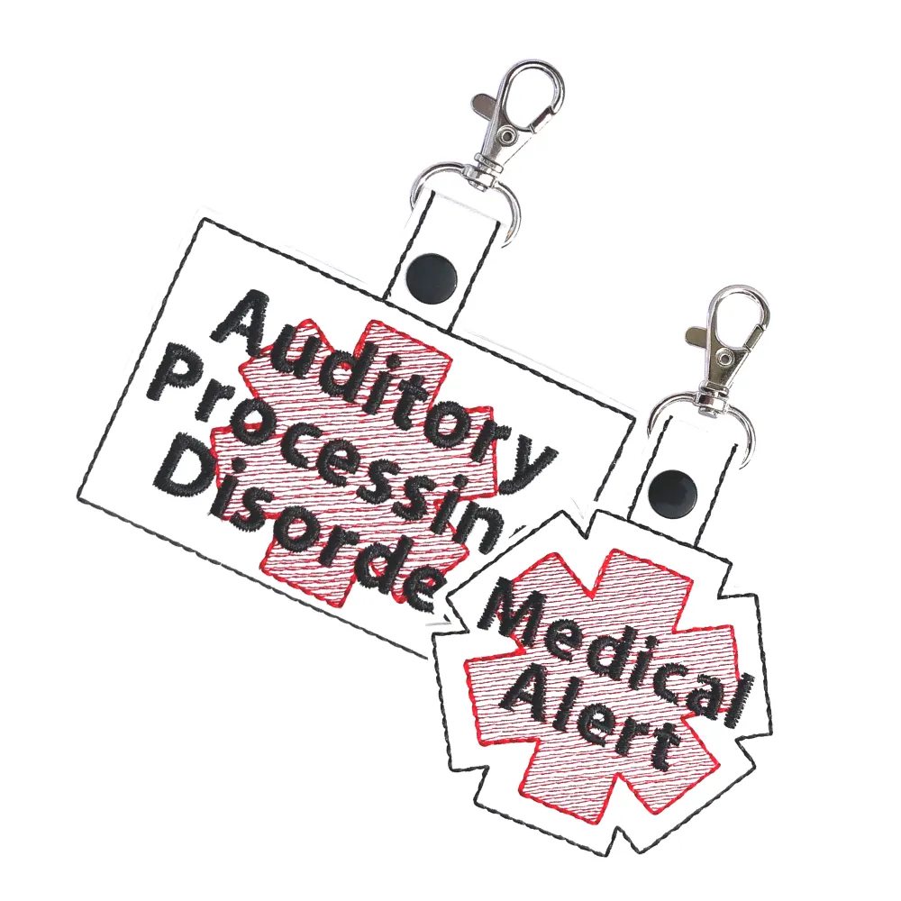 Auditory Processing Disorder Bag Tag