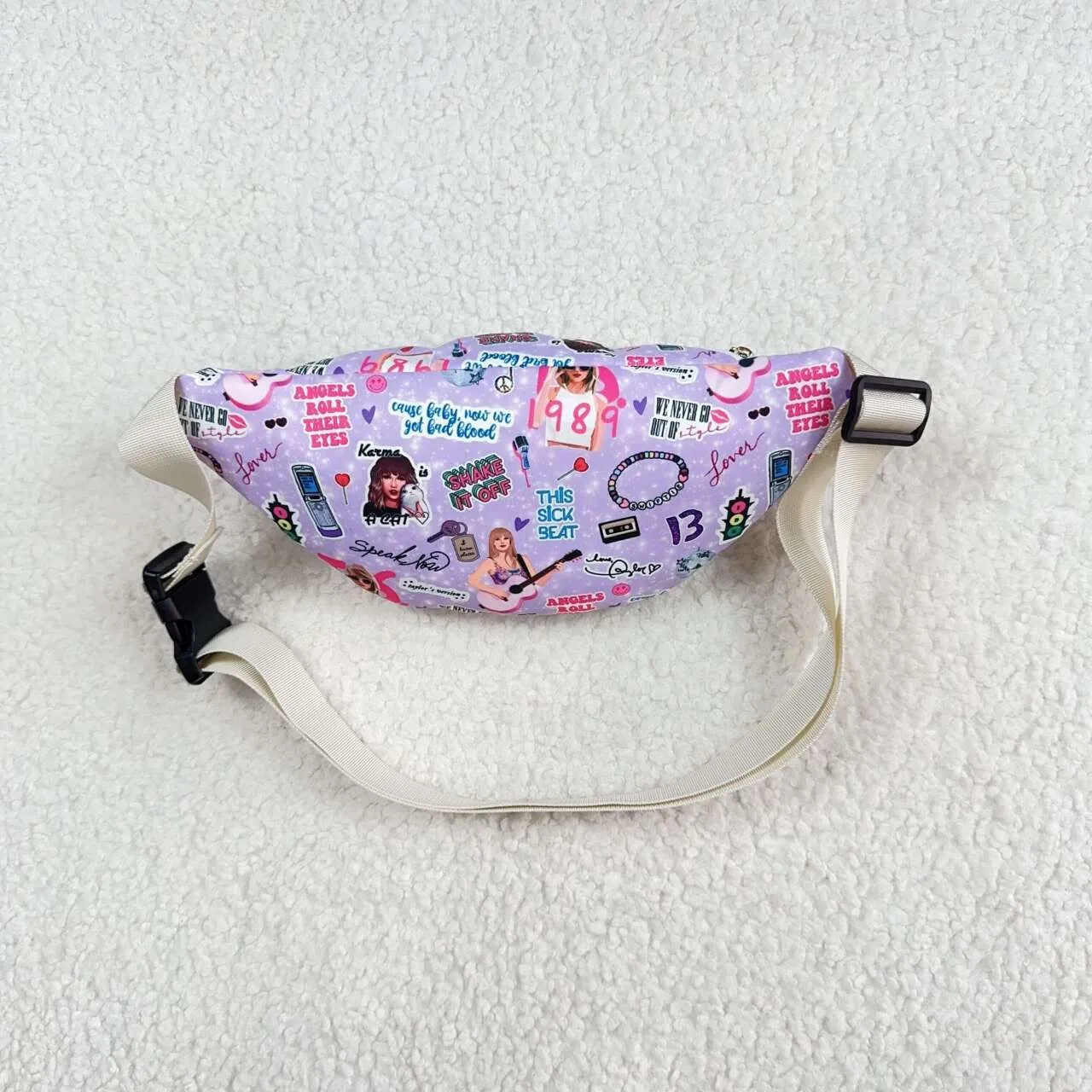 BA0253 Purple waist bag