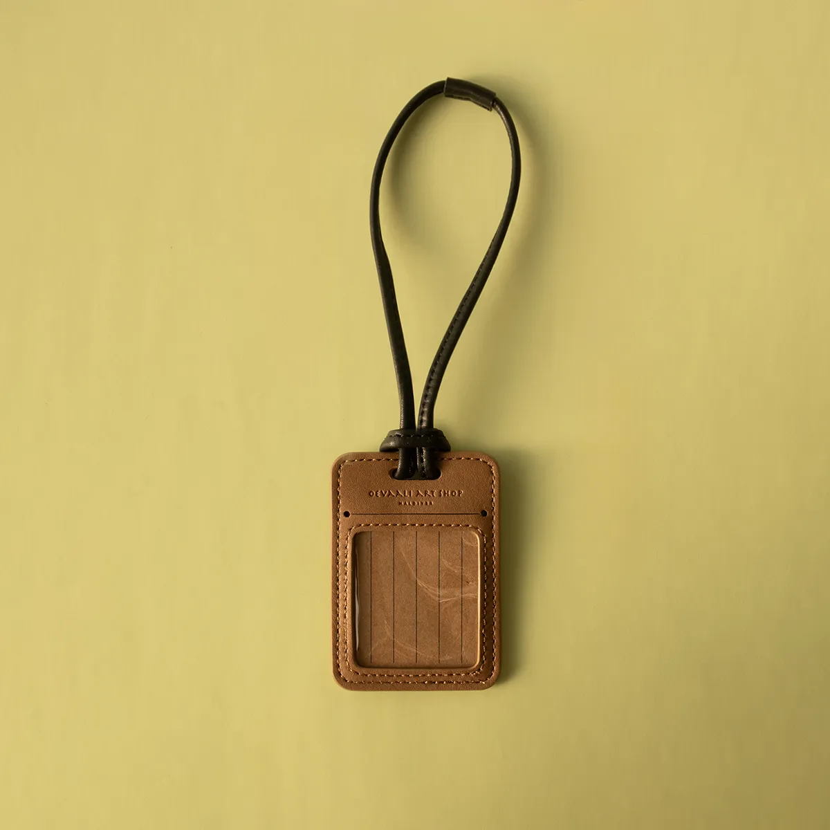 Bag Tag (Brown/Black)