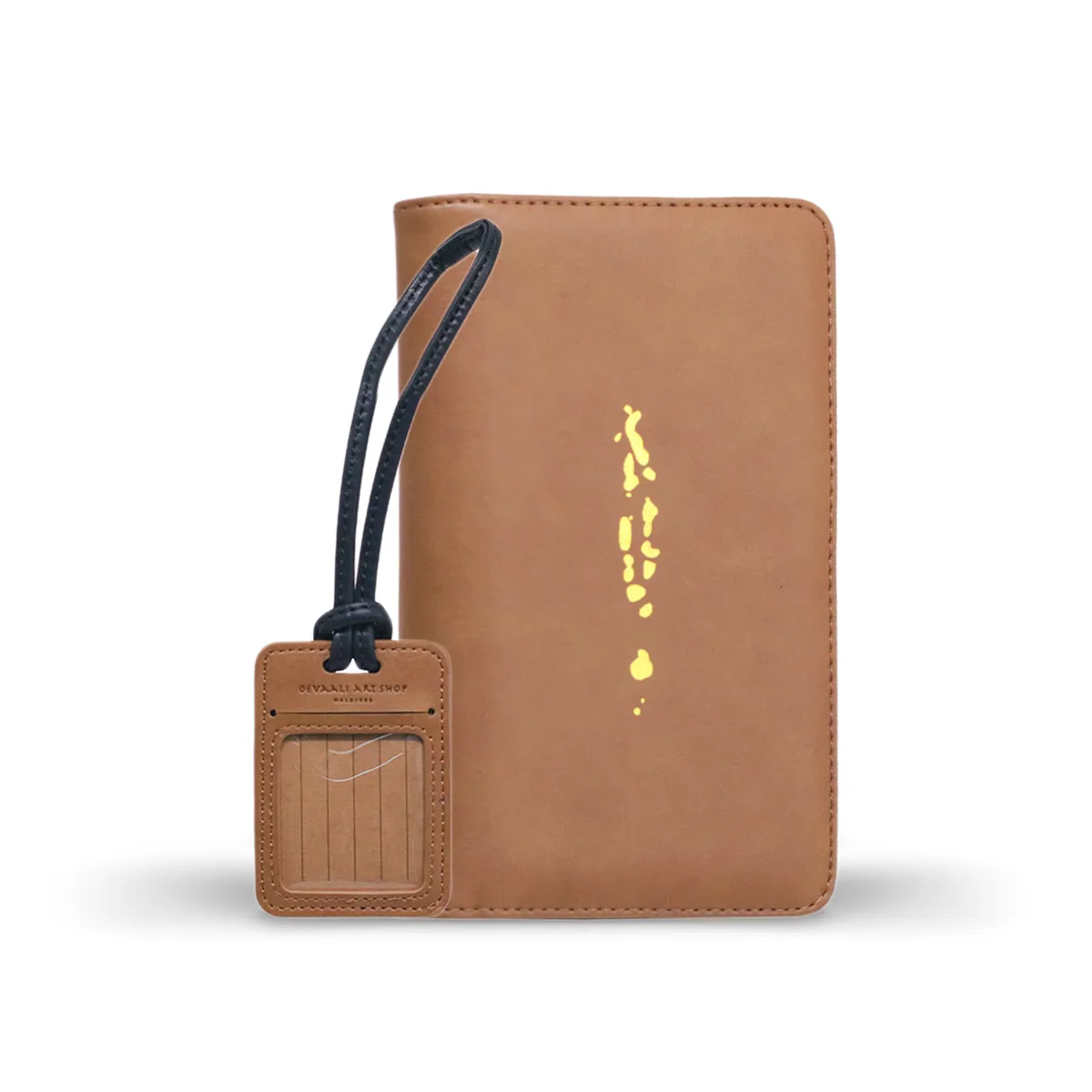 Bag Tag (Brown/Black)