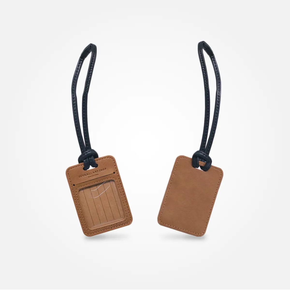 Bag Tag (Brown/Black)