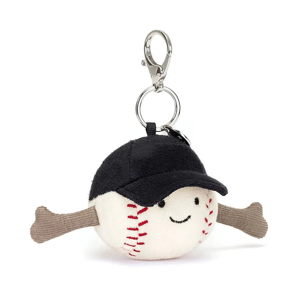 Baseball Stuffie Bag Charm