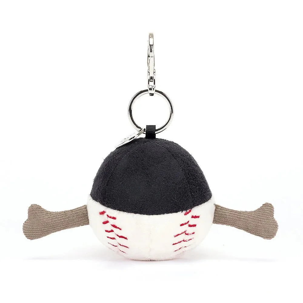 Baseball Stuffie Bag Charm