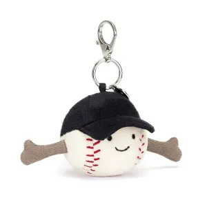Baseball Stuffie Bag Charm