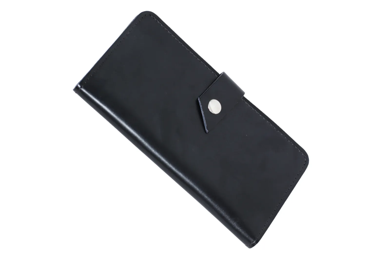 Bi-fold Leather Long Wallet