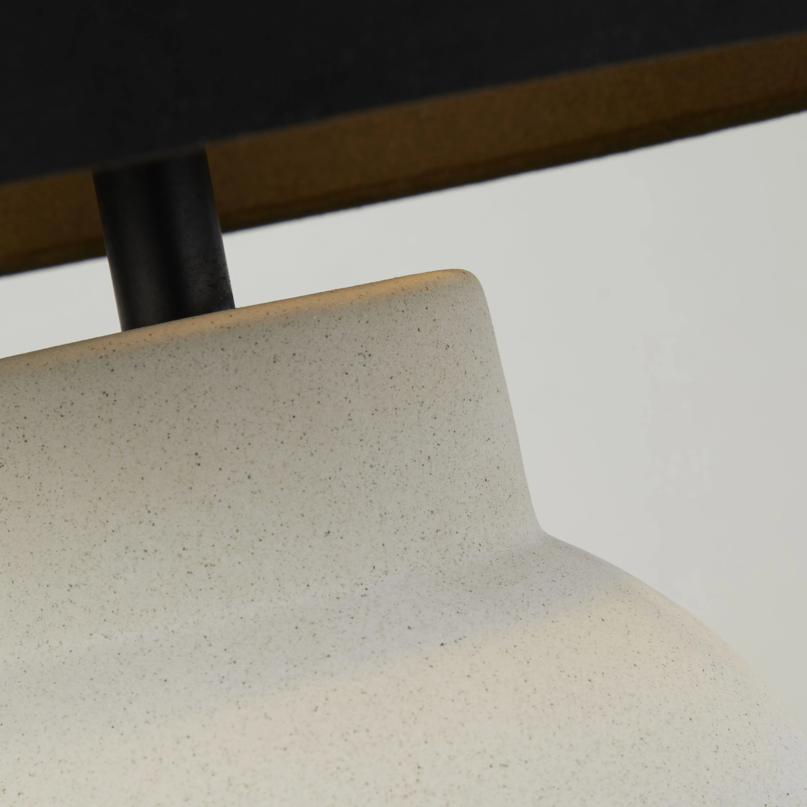 Black and White Contemporary Ceramic Table Lamp