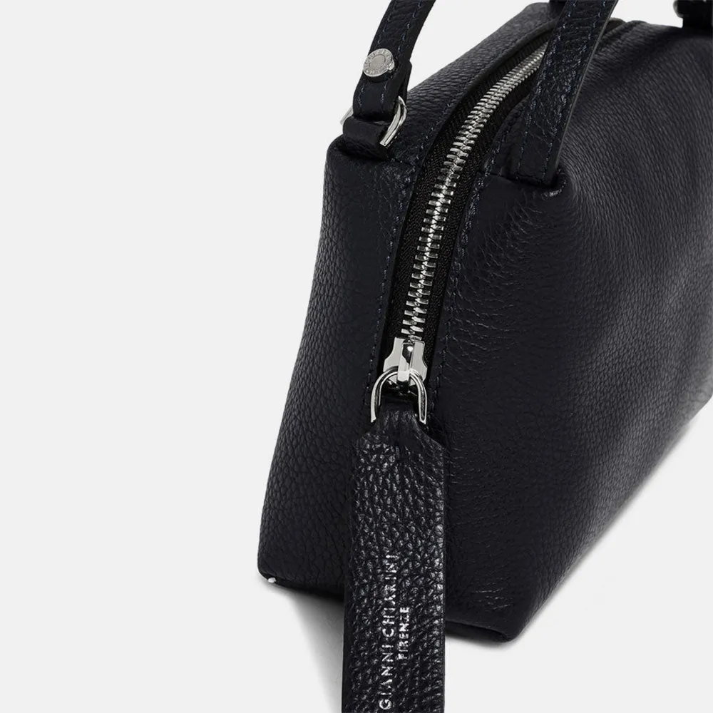 Black Leather Small Alifa Bag