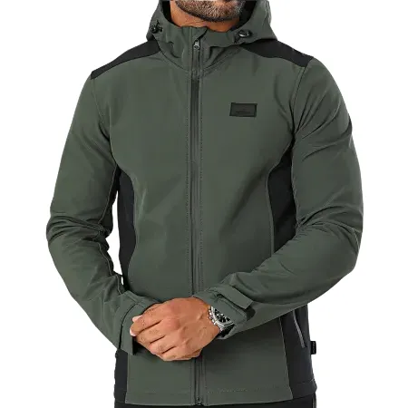 Blend Giacca da uomo da outdoor con cappuccio 20716154 196110 foresta