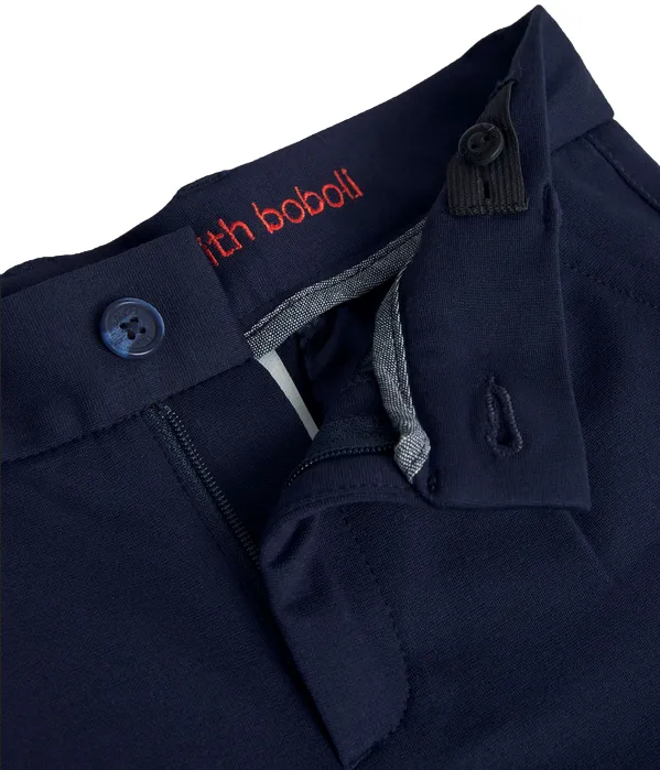 Boboli pantalone casual da ragazzo 738334 2440 blu