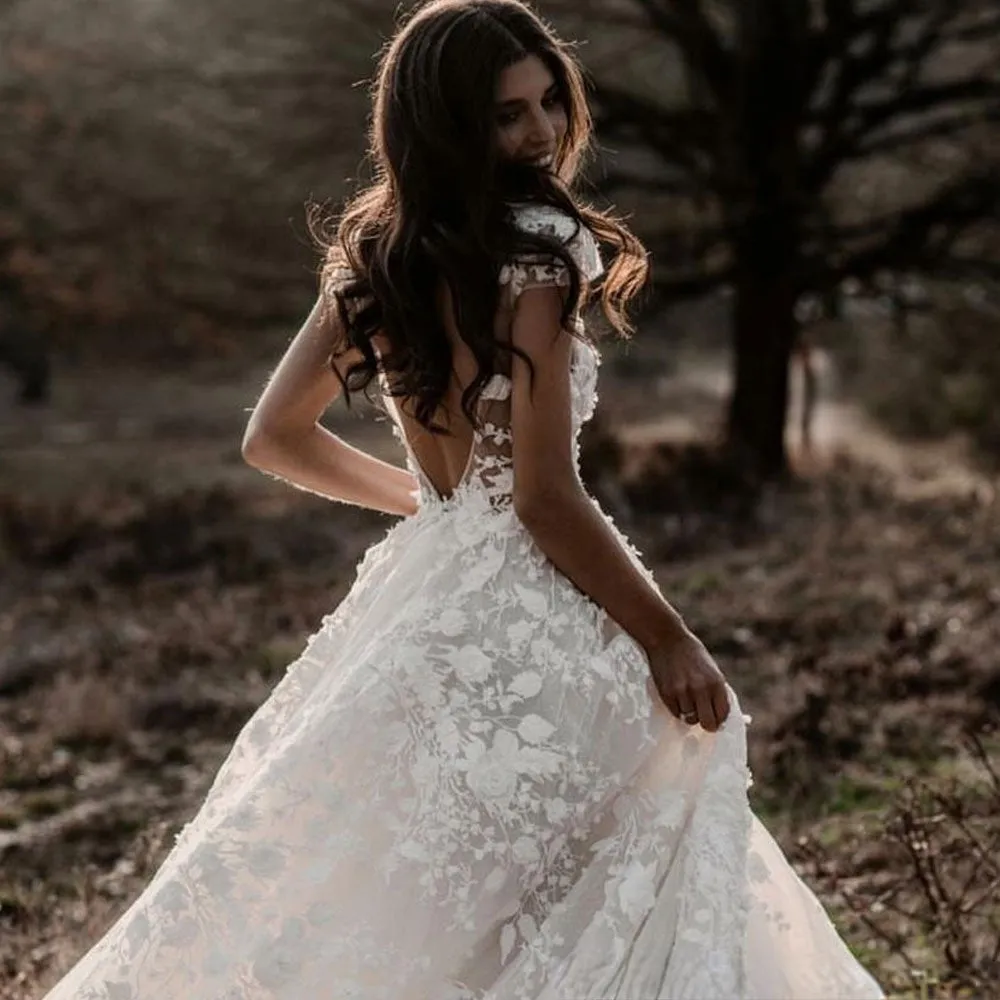 Bohemian Chic Wedding Guest Dress Dress for Women