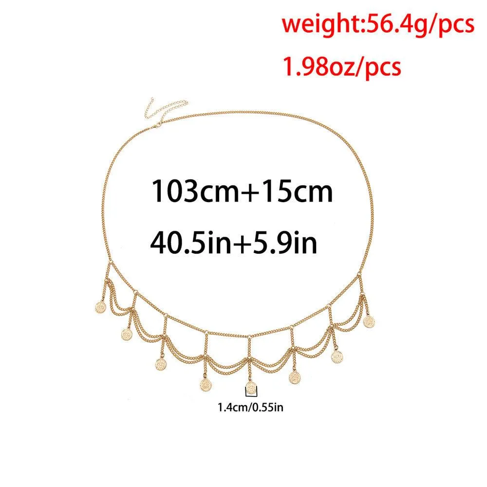 Boho Chic Coin Belt