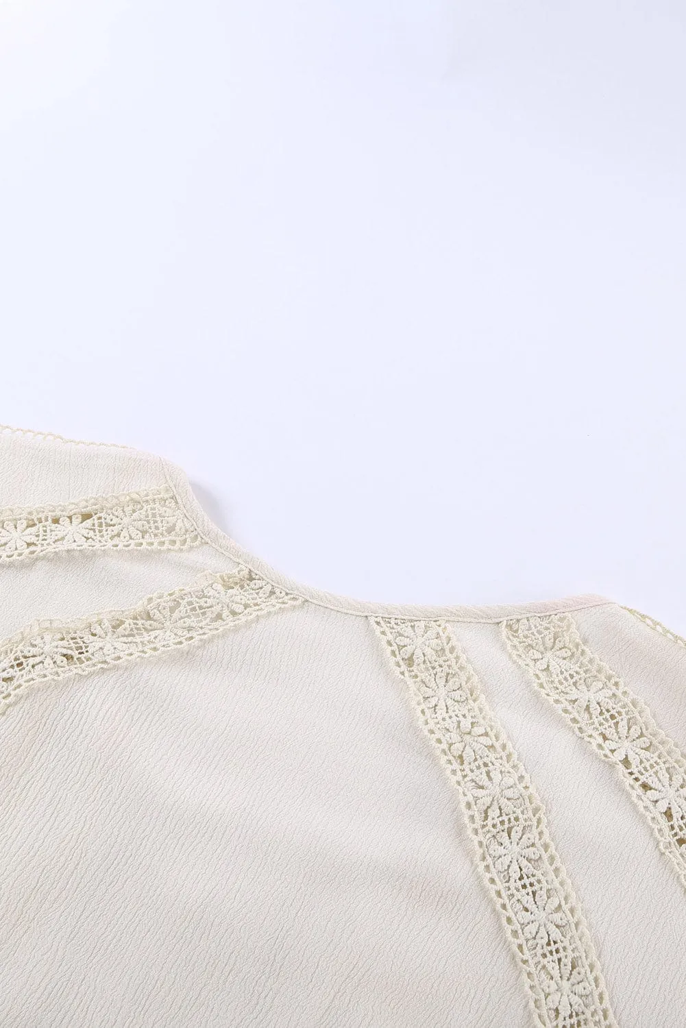 Boho-Chic Eyelet Jumpsuit