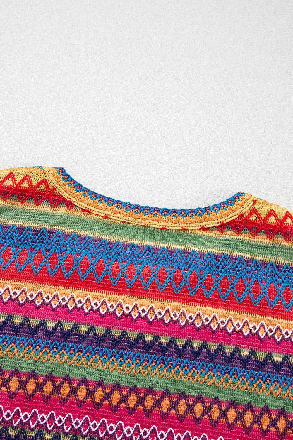Boho Chic Knit Top