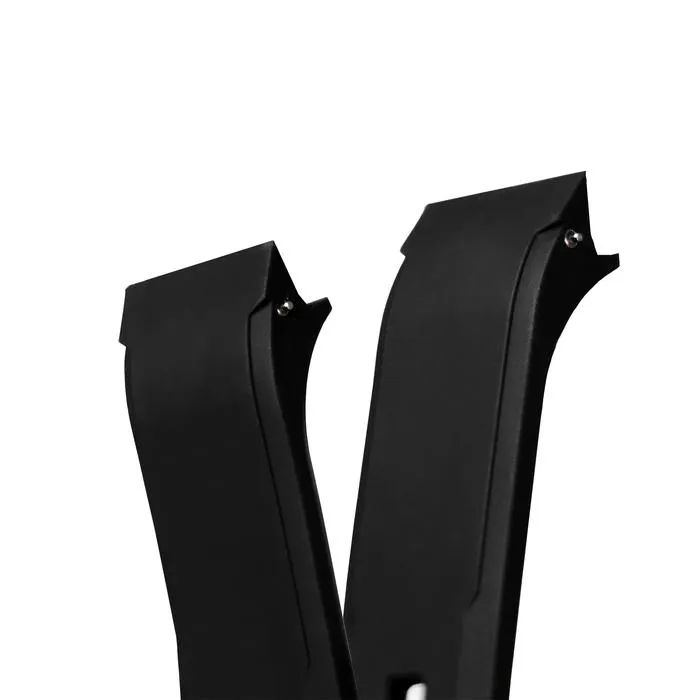 BOLDR Black Druber Rubber Strap 22mm