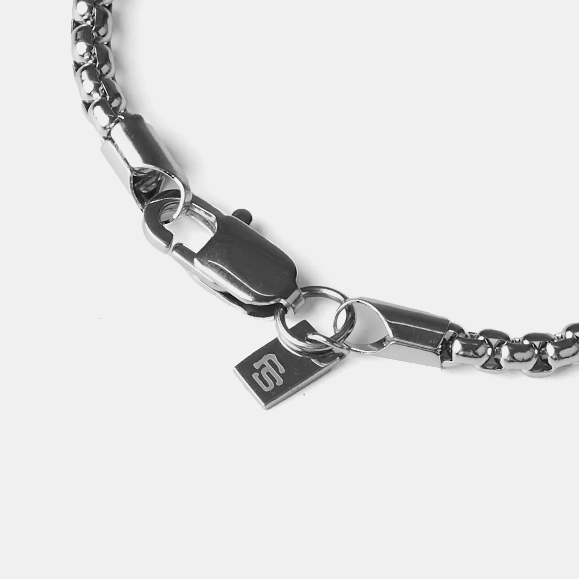 Box Chain Bracelet | Silver