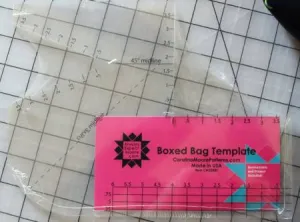 Boxed Bag Template - Carolina Moore
