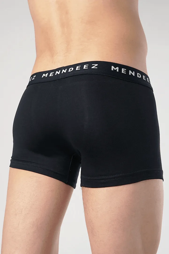 Boxer Trunks - Black Pack Of 3