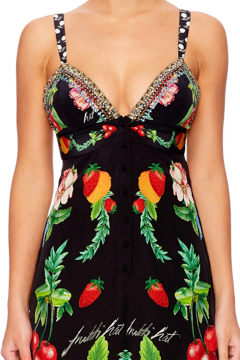 BUTTON DOWN TAILORED JUMPSUIT CALL ME CARMEN