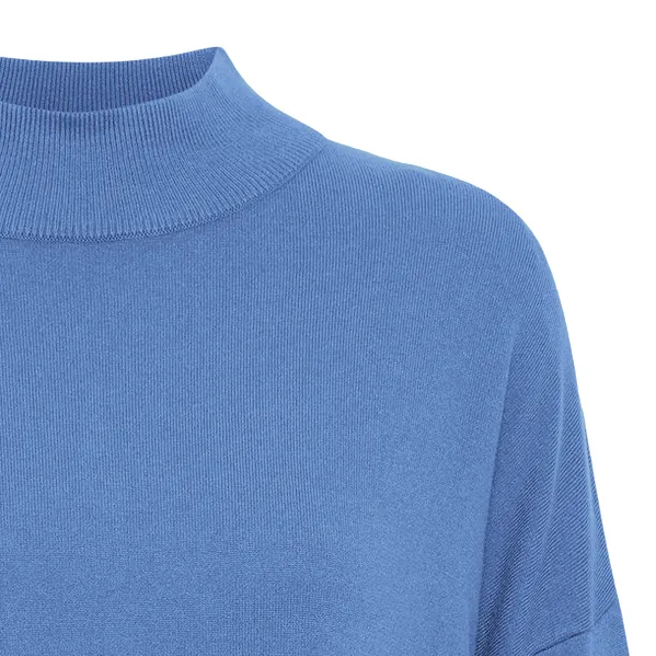 b.young maglione dolcevita da donna Bymmorla 20815304 183929 orizzonte blu