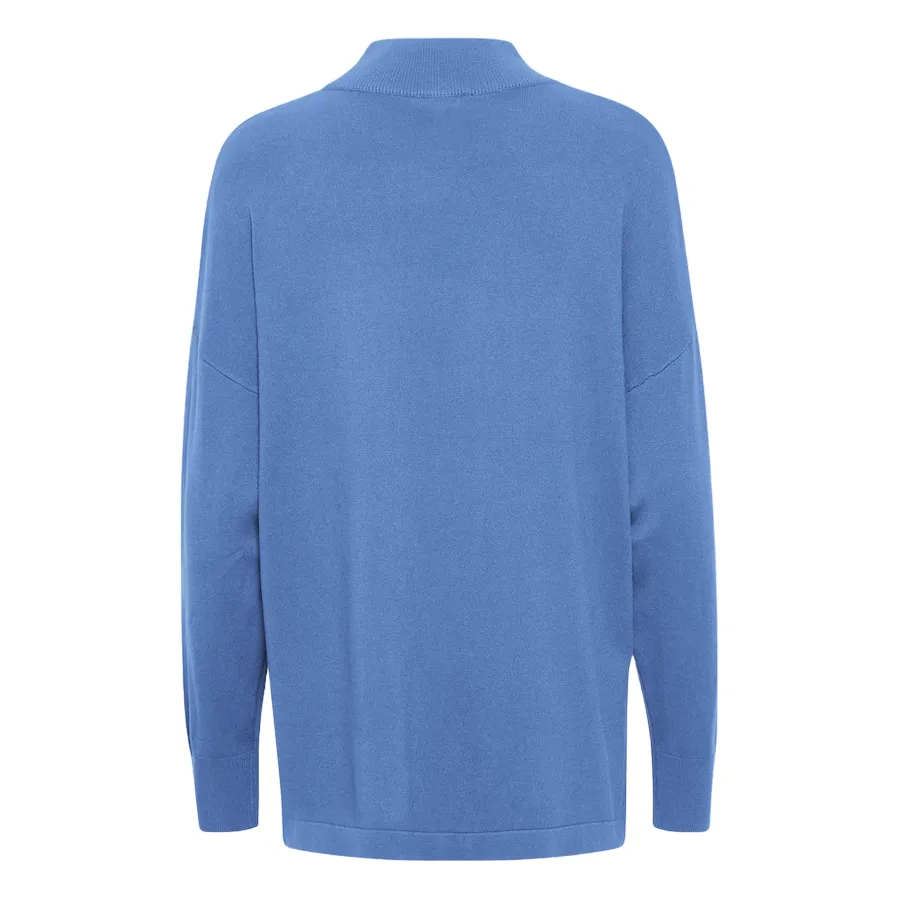 b.young maglione dolcevita da donna Bymmorla 20815304 183929 orizzonte blu