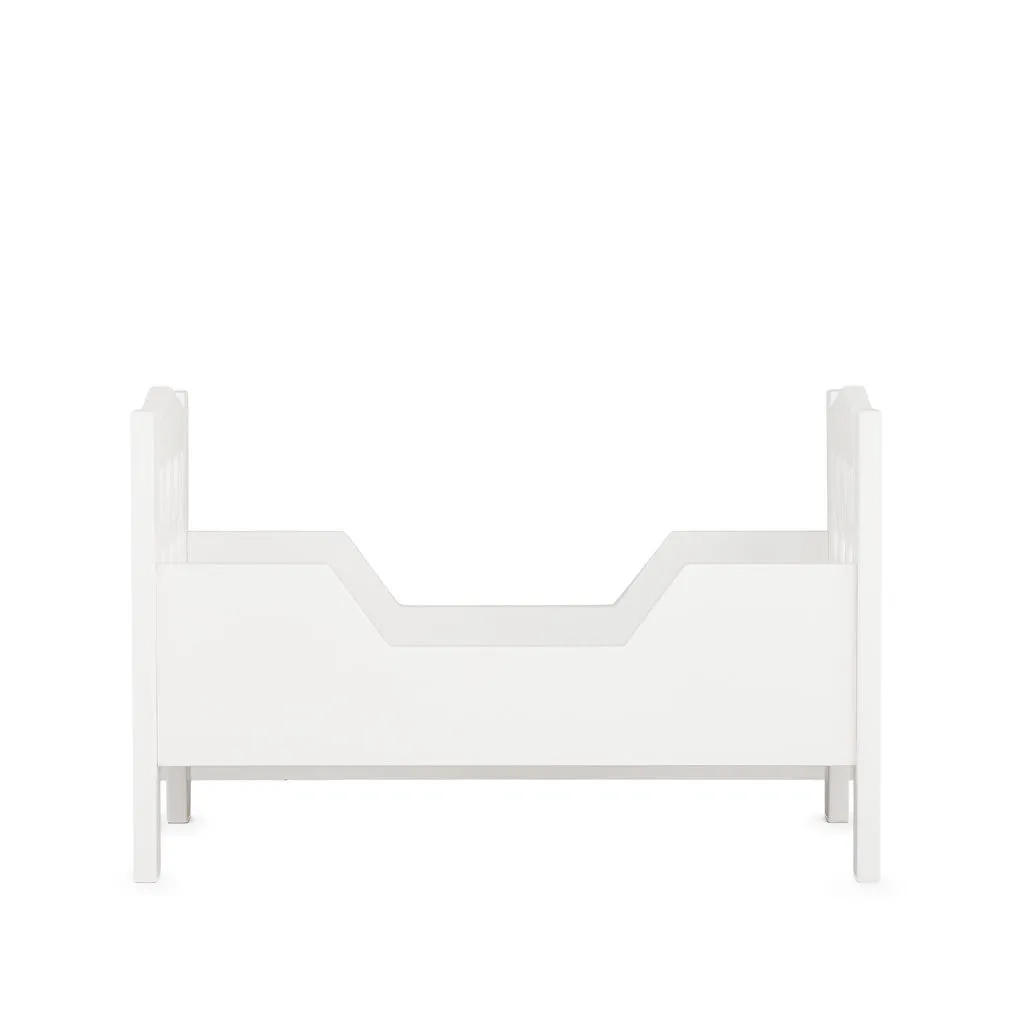 Cam Cam Doll Bed Harlequin White