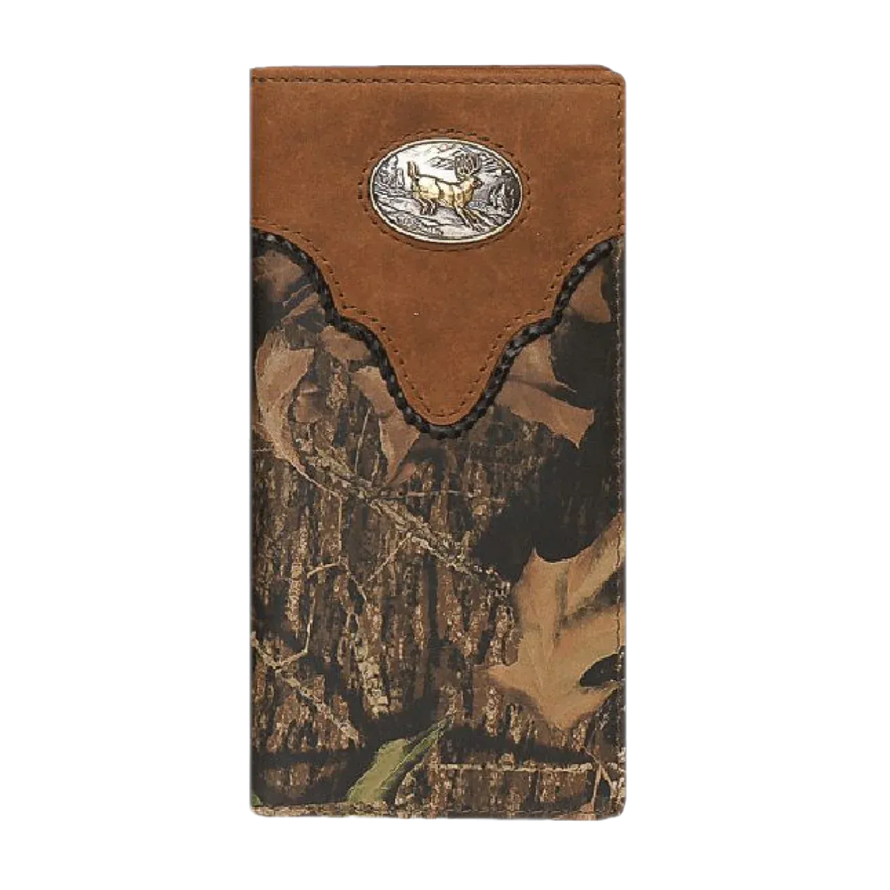 Camo Deer Concho Rodeo Wallet