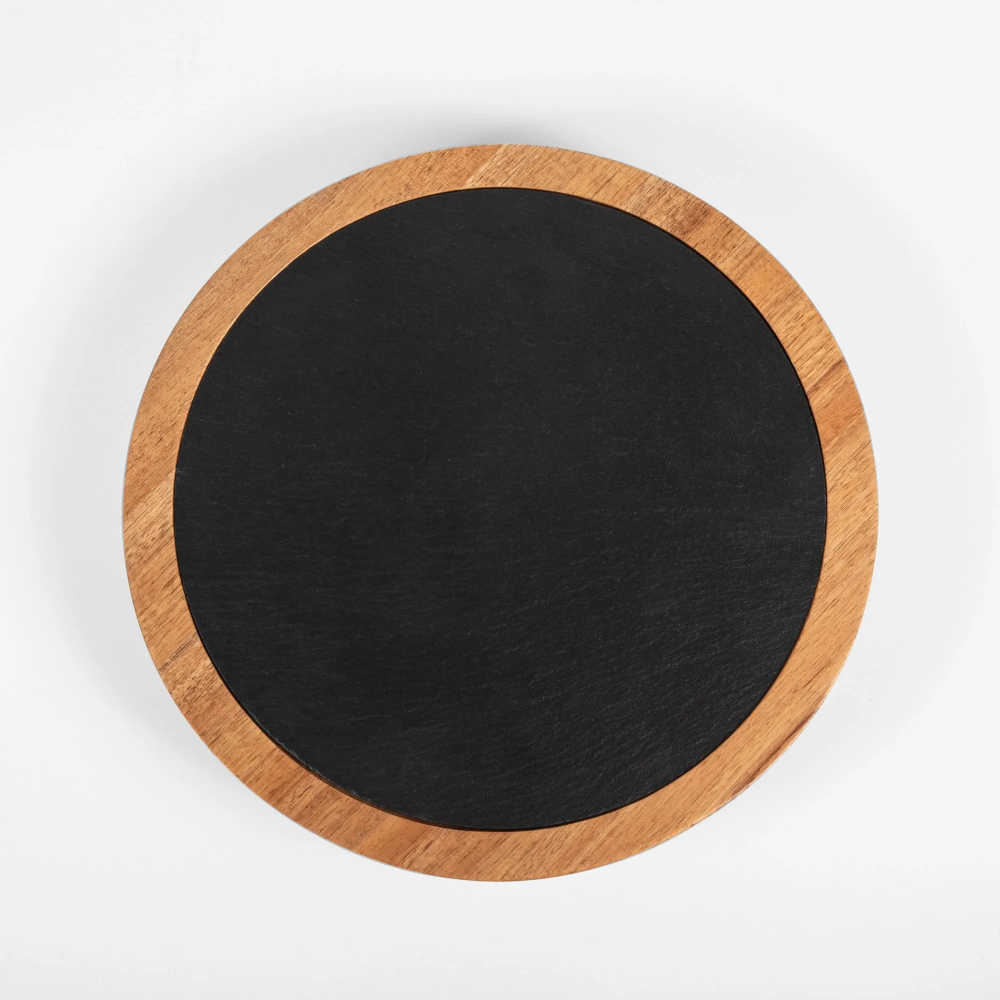 Carolina Panthers - Insignia Acacia and Slate Serving Board with Cheese Tools