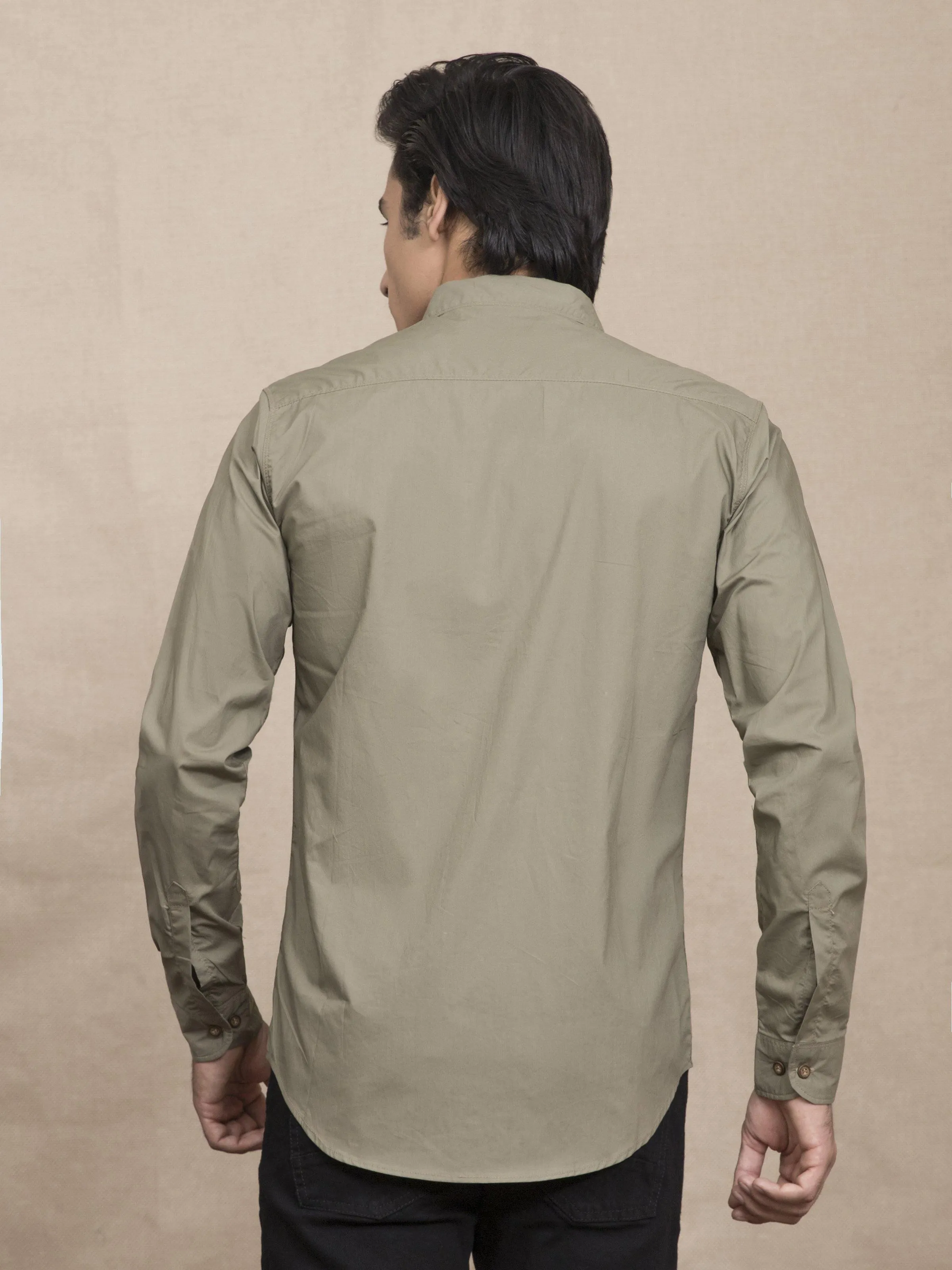 CASUAL SHIRT KHAKI