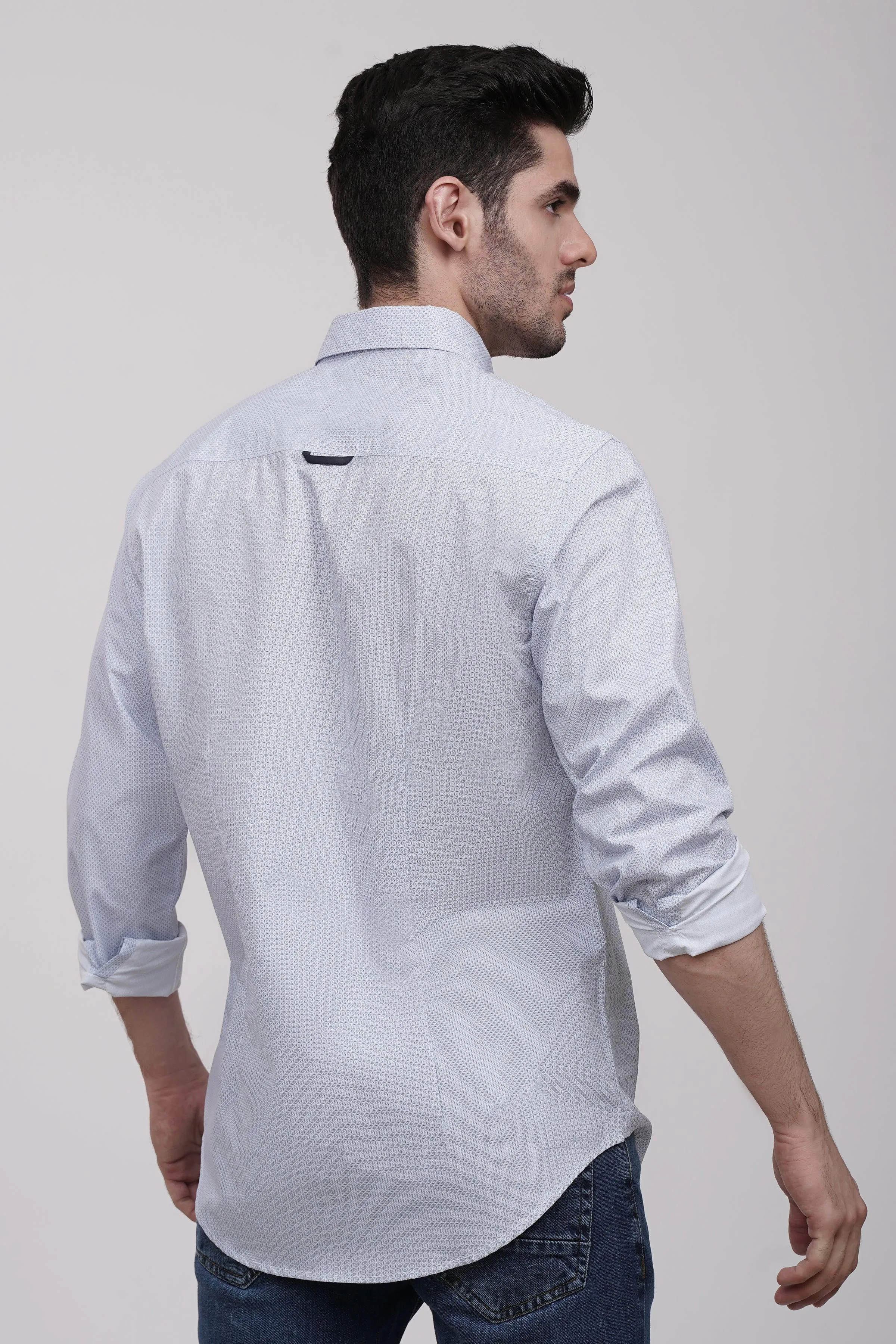 CASUAL SHIRT SKY PRINTED