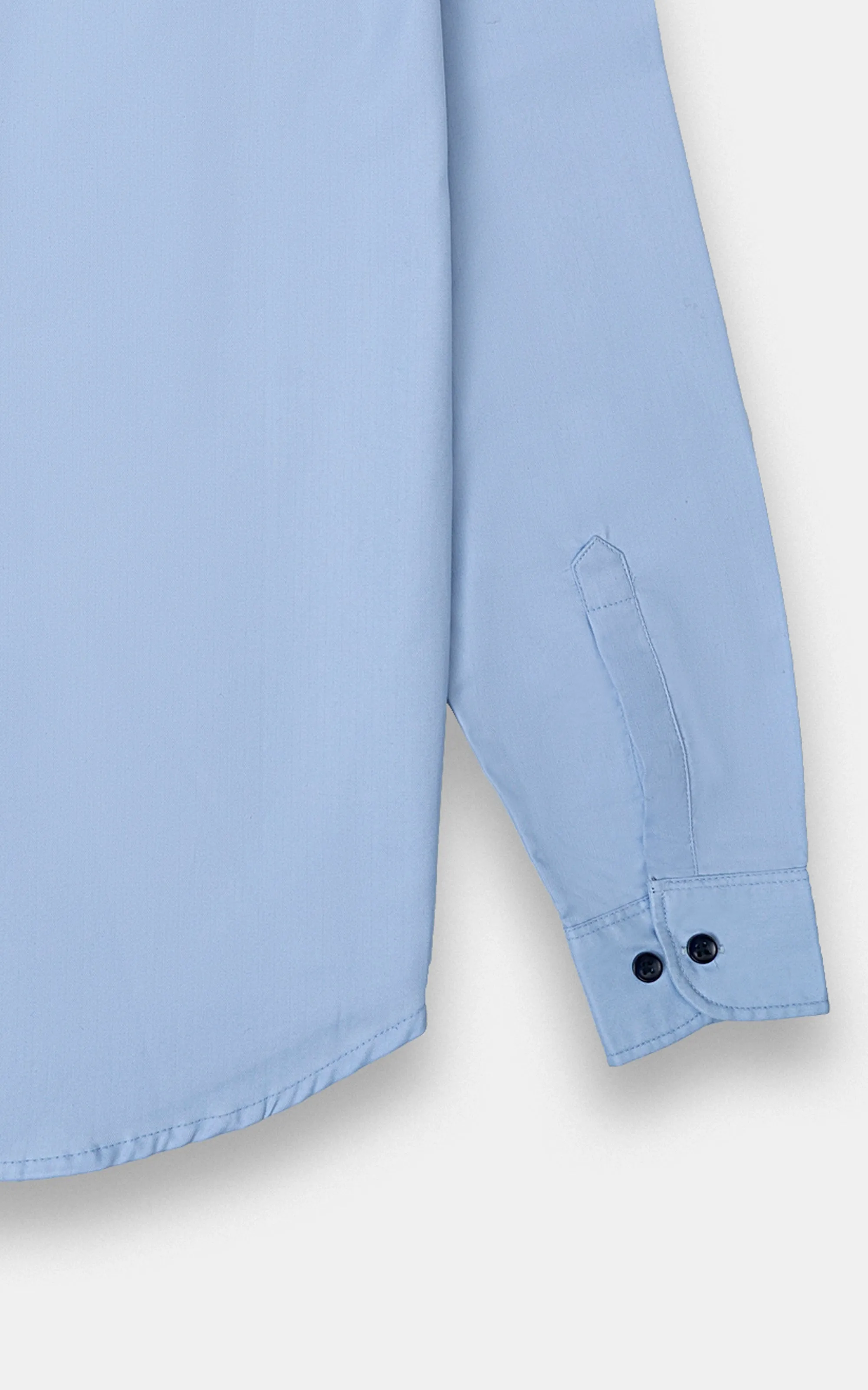 CASUAL SHIRT SKY SELF TEXTURED