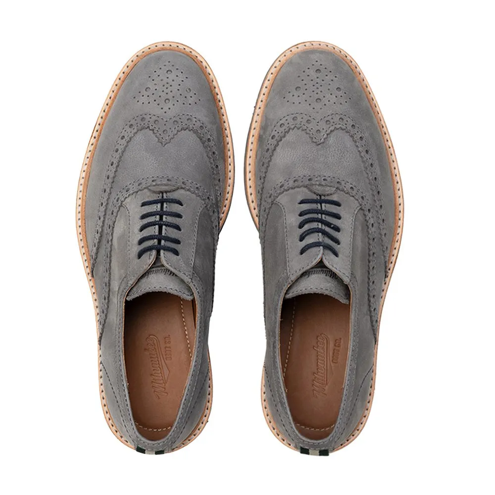 CASUAL SUEDE WINGTIP