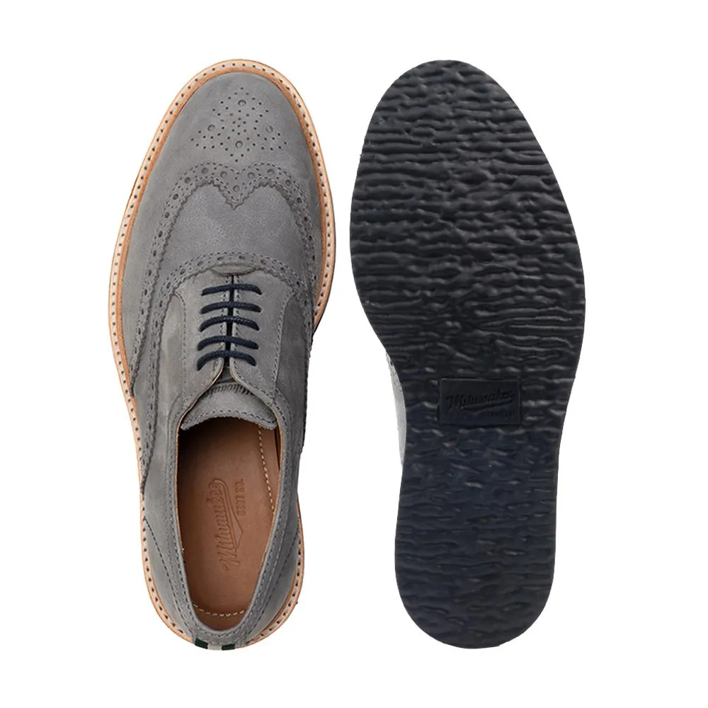 CASUAL SUEDE WINGTIP