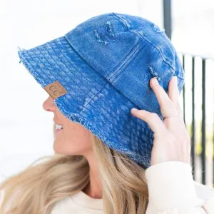 CC Stone Washed Denim Bucket