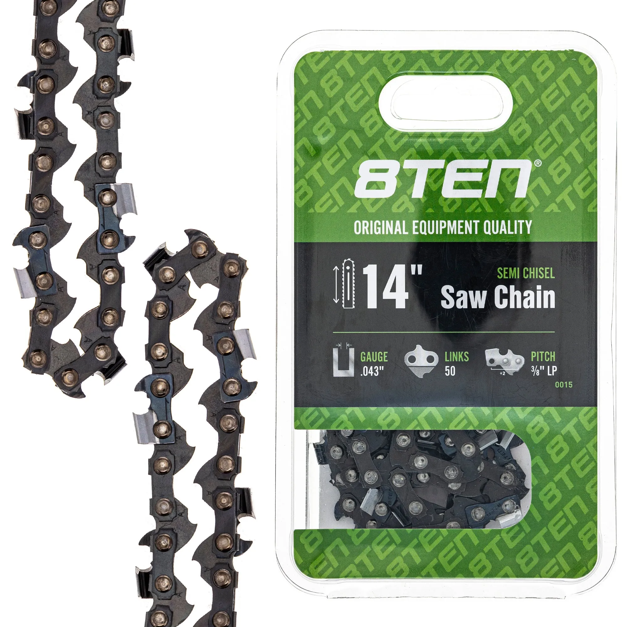 Chainsaw Chain 14 Inch .043 3/8 LP 50DL For Stihl Homelite 61PMM350E H3850 61PMM350 36100050050 | 4-PACK