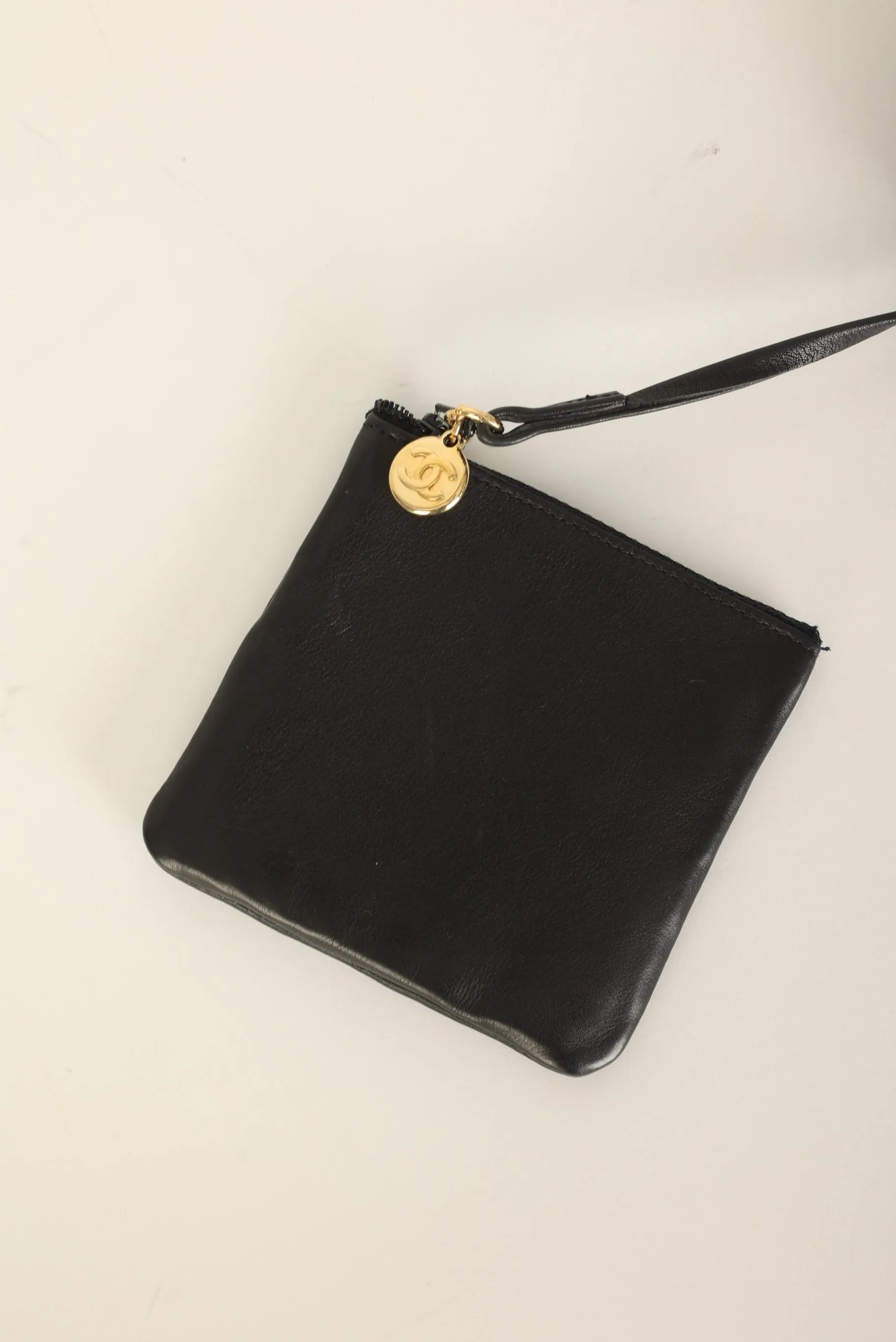 Chanel 1991 Lambskin Mini Bucket Bag